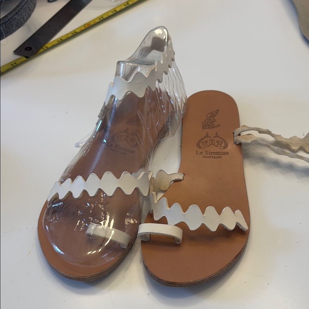 Emporio Sirenuse Women's White Sandals